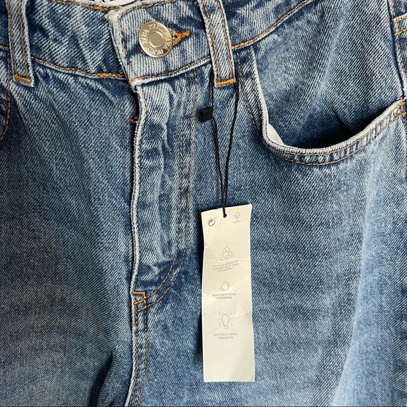 Zara NWT super high rise straight leg jeans - Picture 4 of 11